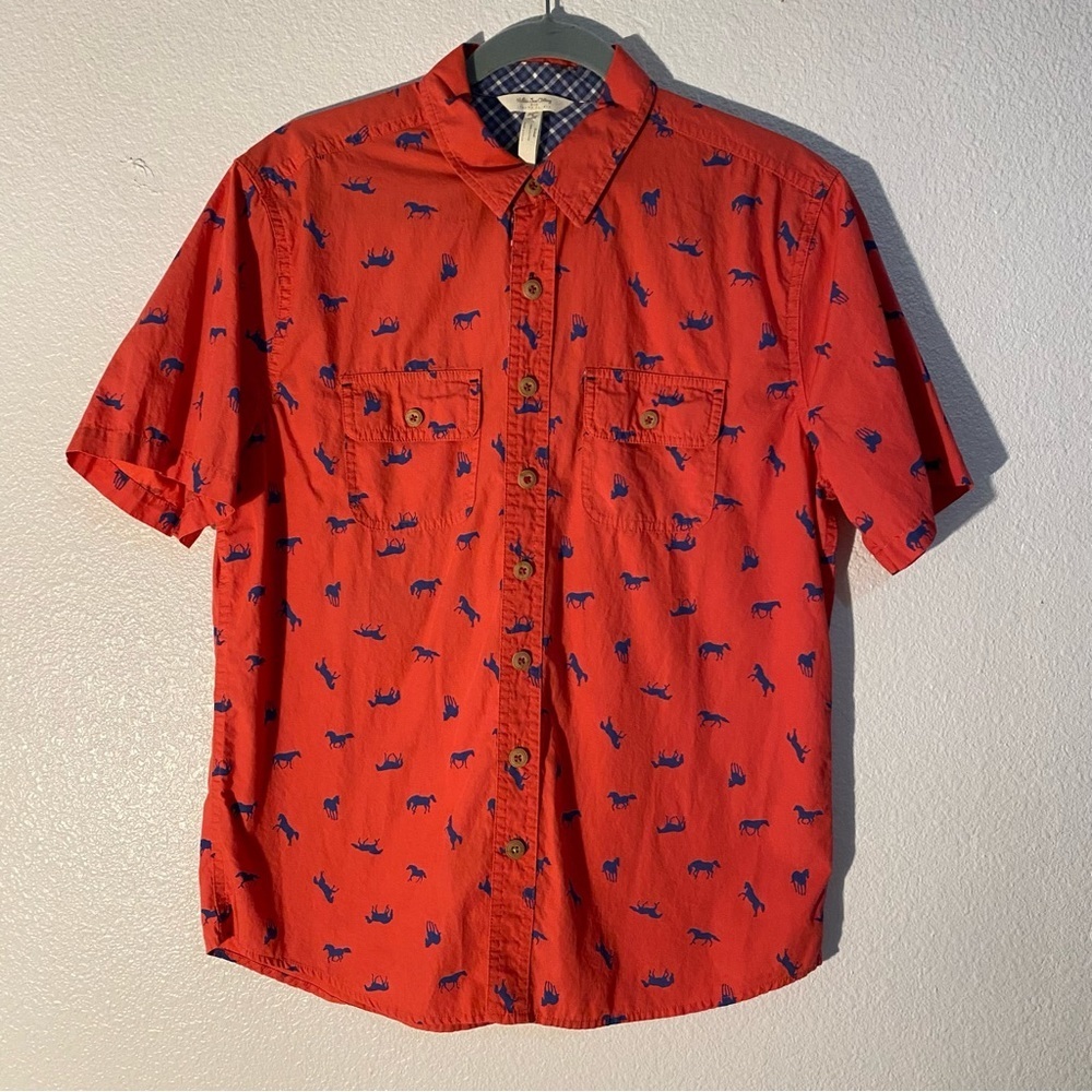 Matilda Jane X Joanna Gaines | horse button up shirt